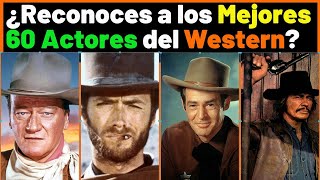 😯Desafío ÉPICO! ¿Reconoces a los 60 Mejores Actores del Cine Western de Todos los Tiempos? QUIZ