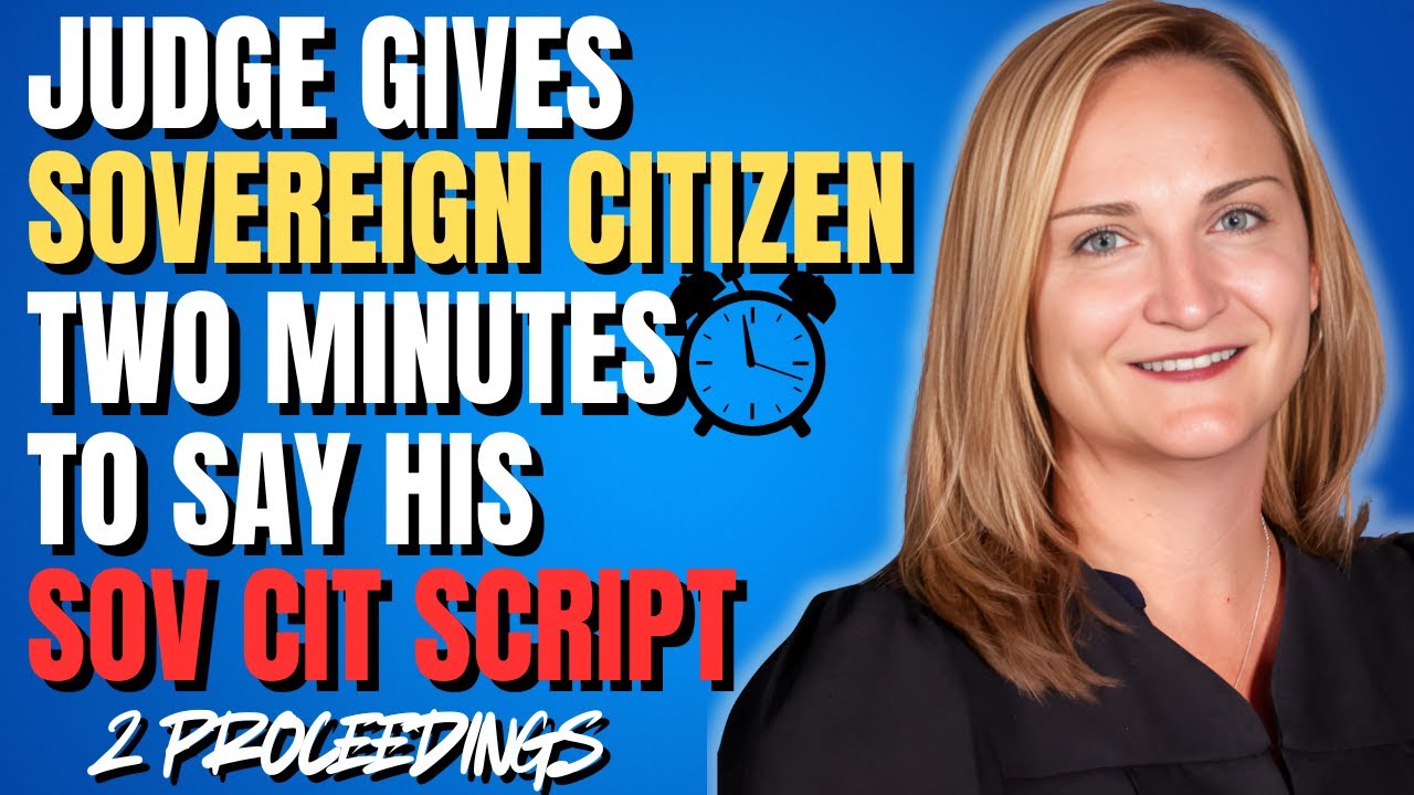 Sovereign Citizen Fights Speeding Ticket with CRAZY Travel Argument?