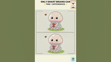 Only Smart Brains Can ⚡ Find 3 Differences | Brain 🧠 Spot puzzle #79
