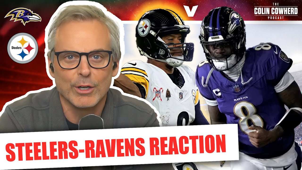 Steelers-Ravens Reaction: Lamar Jackson HUMILIATES Russell Wilson & Mike Tomlin | Colin Cowherd NFL