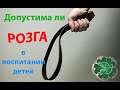 "Допустима ли розга в воспитании детей?"