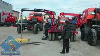 Прицеп с КМУ Fassi Micro