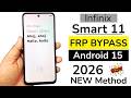 Infinix Smart 11 FRP Bypass Android 15 (2026) 🔓 New Easy Method | Google Account Unlock