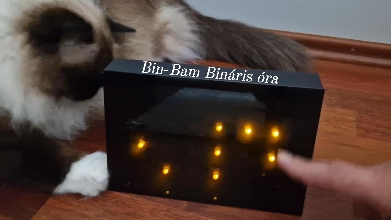 Binary Clock - Slot Machine - Bin-Bam - Bináris Óra - YouTube