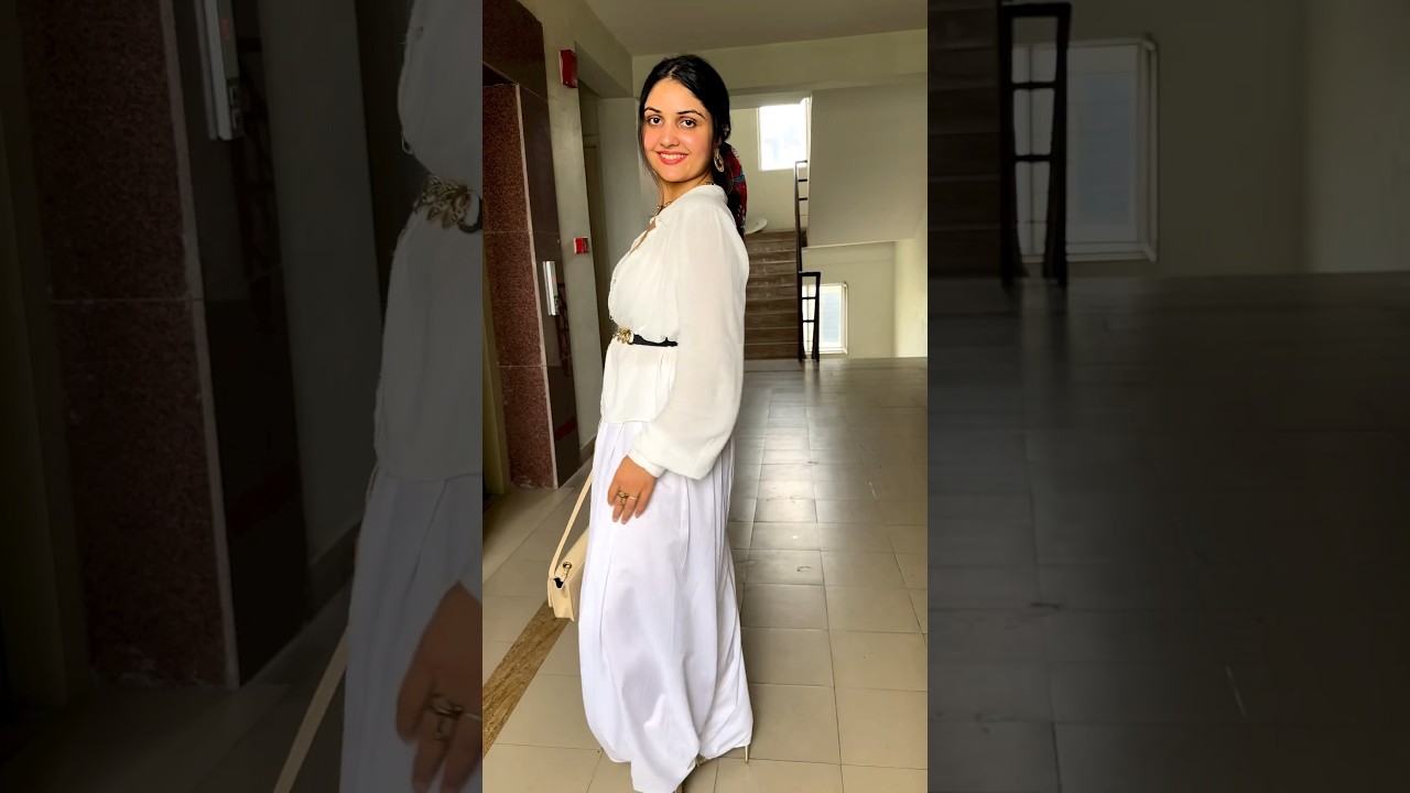 Al white Indowestern outfit idea 