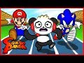 Let's Play Mario and Sonic Rio Olympic Games with Combo Panda