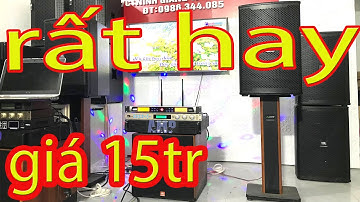 Vẫn tiếp tục đi đều cho khách // Chỉ có 15tr đã có đan karaoke gia đình cực hay - LH 0986344085