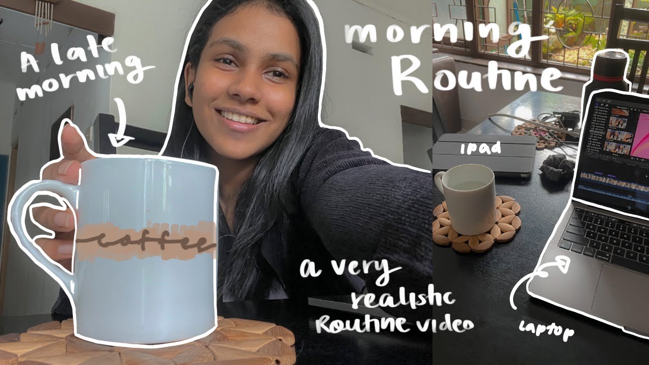 MORNING ROUTINE ft. law of attraction *very realistic version of an 18 ...