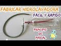 Fabricar hidrolavadora fácil y barato, Aumentar presión de agua en casa