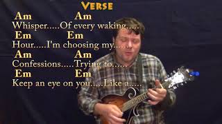 Losing My Religion (REM) Mandolin Cover Lesson with Chords/Lyrics