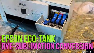 How to Convert and Epson EcoTank Inkjet Printer to Sublimation Printer