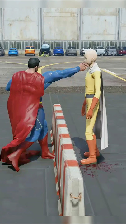 NEW SUPER MAN VS GOKU, SAITAMA, HULK SLAP BATTLE - WHO IS STRONGER 🔥| #Shorts | #gta5 | #goku