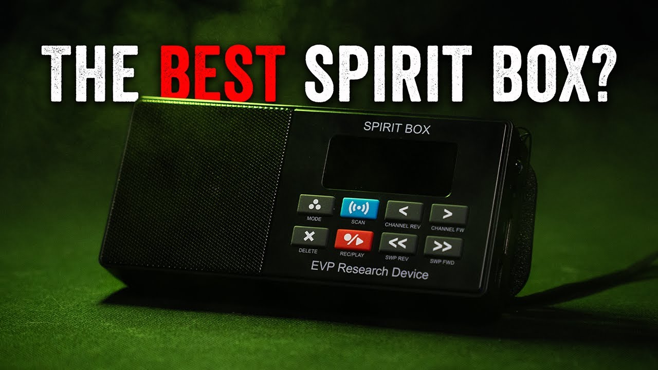 The MOST Essential Piece of Ghost Hunting Gear | Paranormic Spirit Box ...