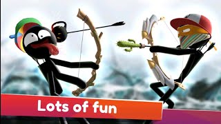 STICKMAN ARCHER ONLINE: PvP - ANDROID GAMEPLAY screenshot 5