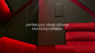Twoje prywatne kino. Perfekcyjnie zaprojektowane. Odwiedź pokazową salę kinową HDCinema.