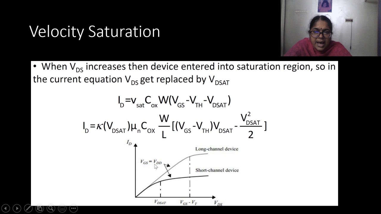 Mosfet vdsat equation Mosfet vdsat equation