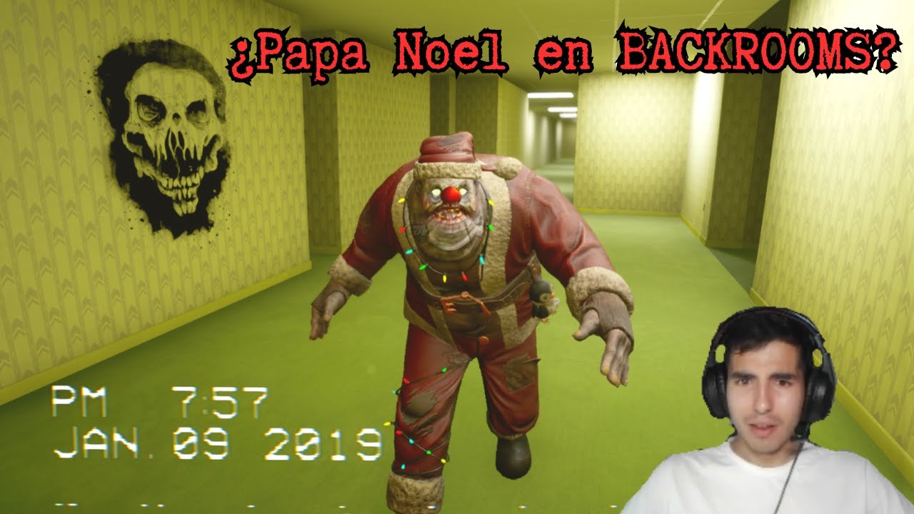 MIL maneras de MORIR (me termino ENOJANDO) - Backrooms Santa