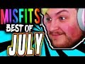 MISFITS BEST OF JULY - FUNNY MOMENTS ! ! ! ( Fitz, Swaggersouls, Raccooeggs, Bordie, Toby)