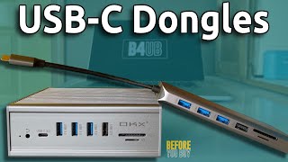 usb-c dongles vs docking stations. which one to get?