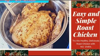 HOW TO ROAST CHICKEN IN THE SALADMASTER  BADGIRL (MP5) | SIMPLE WAY OF ROASTING CHICKEN WITH NO OVEN