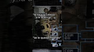Withered Freddy asesina a Toy chica sin piedad mas frio😐💀 #fivenightsatfreddys #fnaf2 #shorts