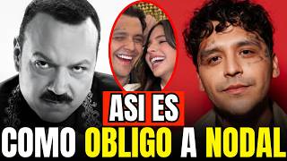 Pepe Aguilar forced Nodal to marry Angela to clean up his image of being easy.