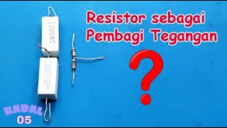 Voltage divider resistor Voltage Divider Circuit Explained or what