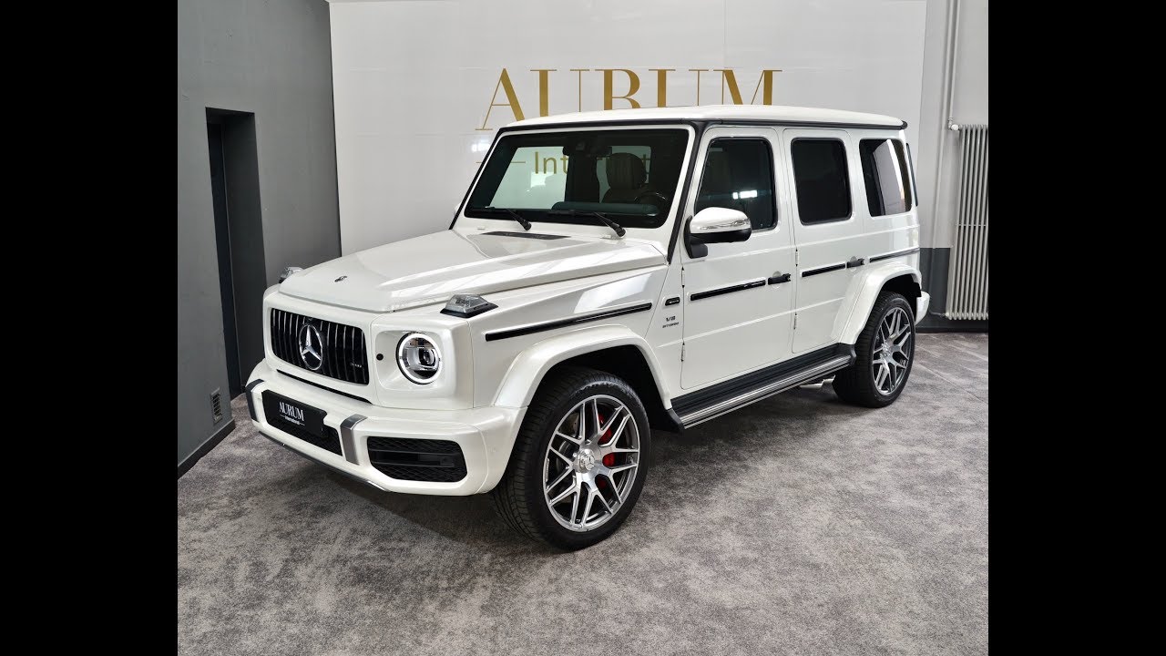 Mercedes Benz G 63 Amg 19 White Tartufobrown Exterior Walkaround By Aurum International Youtube