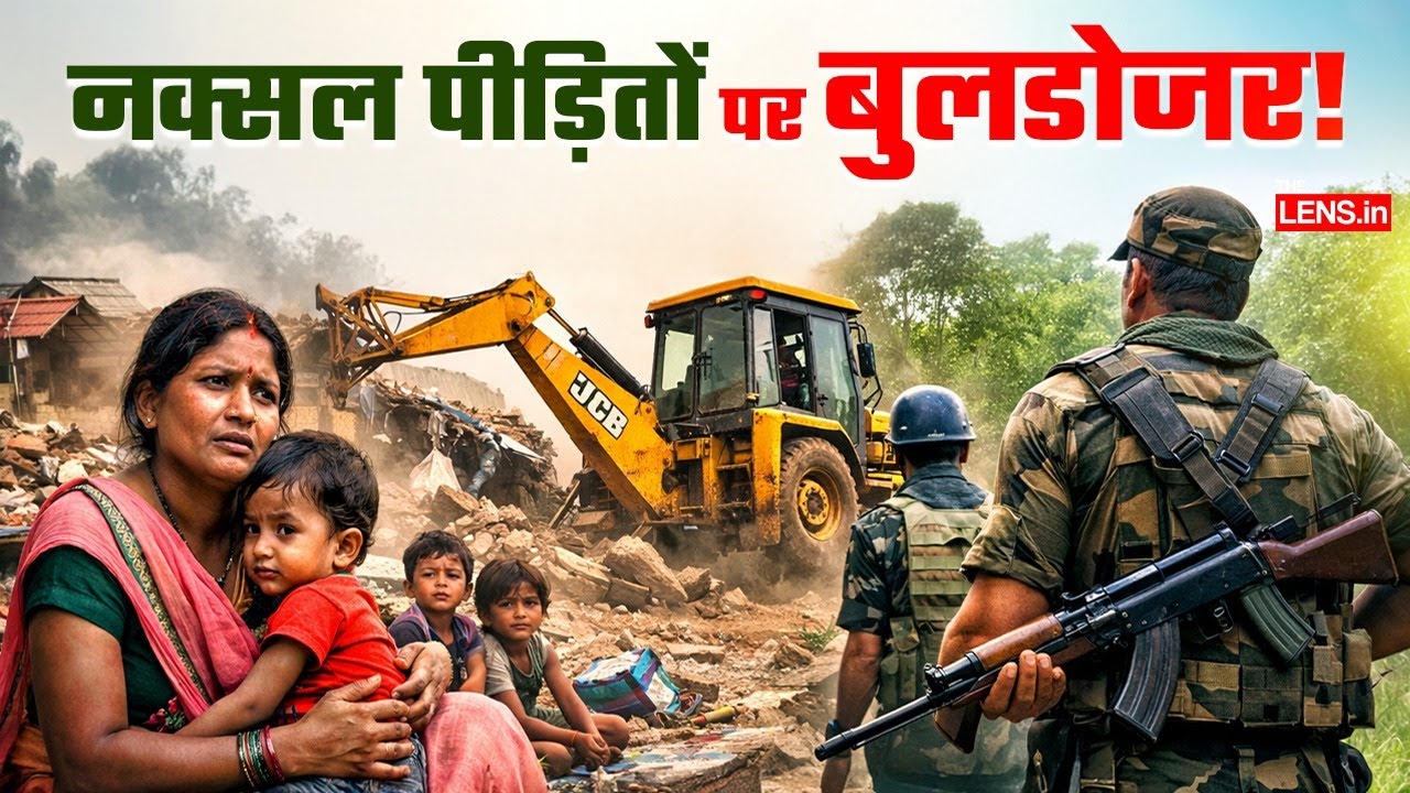 Bijapur Bulldozer Action| नक्सल पीड़ितों के घर तोड़े, DRG जवानों की पत्नियां रो रहीं | The Lens