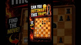 Can You Outsmart This Trap? 🤔♟️| chess puzzles