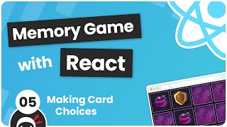 Build a Memory Game with React #5 - Making Card Choices screenshot 4