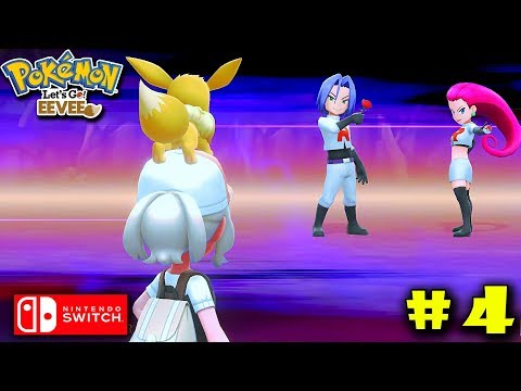 Video Pokémon: Let's Go, Eevee! #4 - Đụng Độ Team Rocket... - youtube