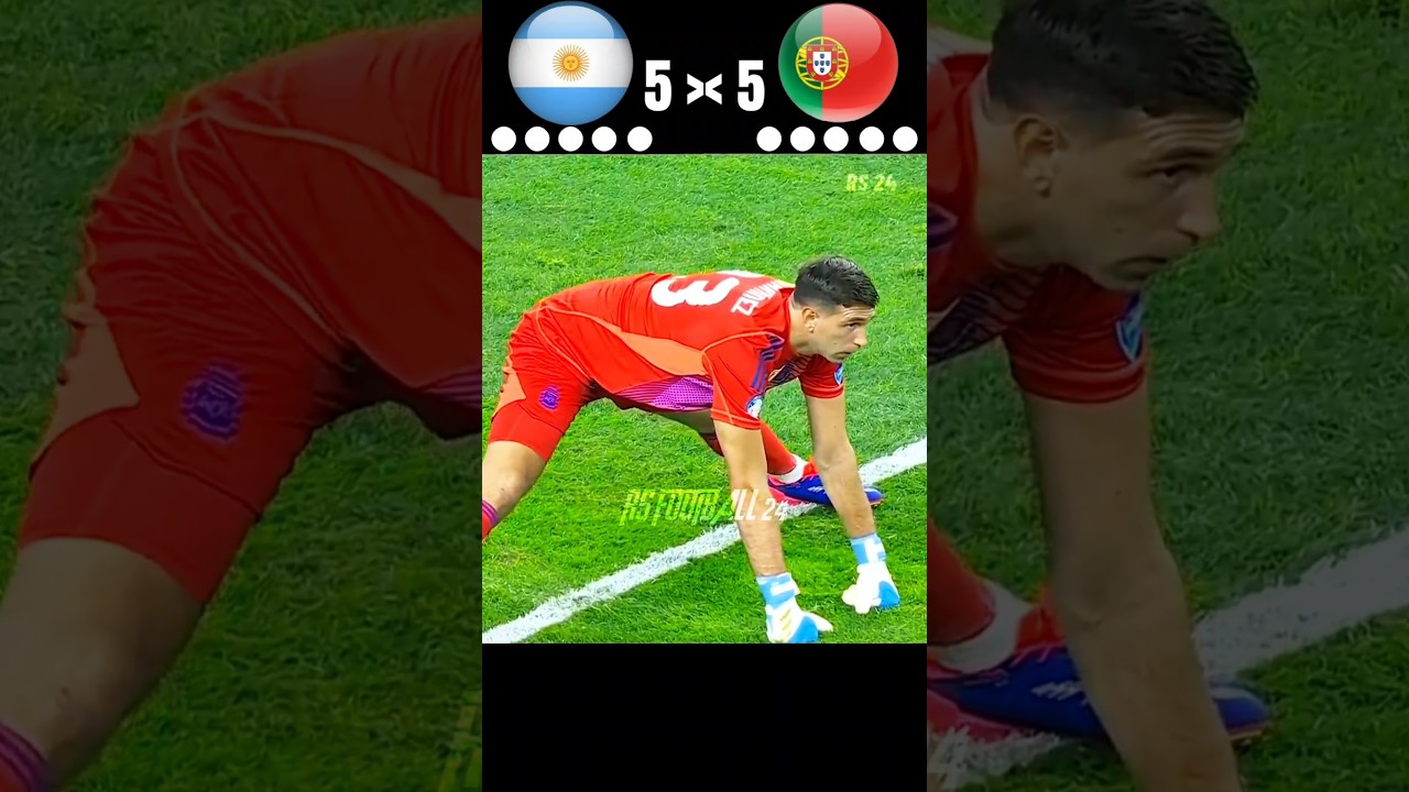 Argentina vs Portugal 🔥 world cup final penalty shootout imaginary 