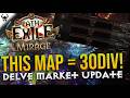 This Map Drop = 30 DIVINES! - Delve Market Update | Path of Exile 3.28