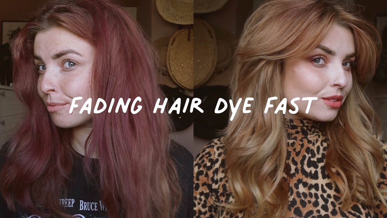 How To Remove Hair Dye Fast