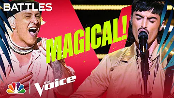 Bodie vs. Jaeden Luke on Justin Bieber's "As Long As You Love Me" | NBC's The Voice Battles 2022