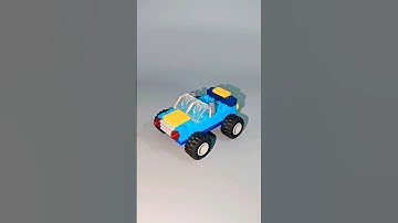 Lego Car | Building Blocks Car | Satisfying Diy #lego #asmr #shorts #shortvideo #easy #diy