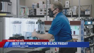 Dothan Best Buy prepares for Black Friday