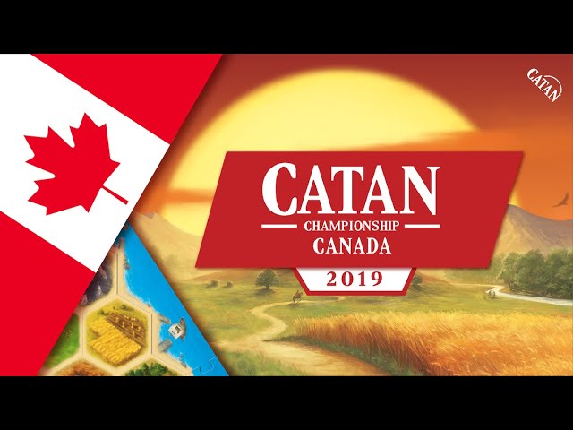 CATAN Canada Championship Final Game