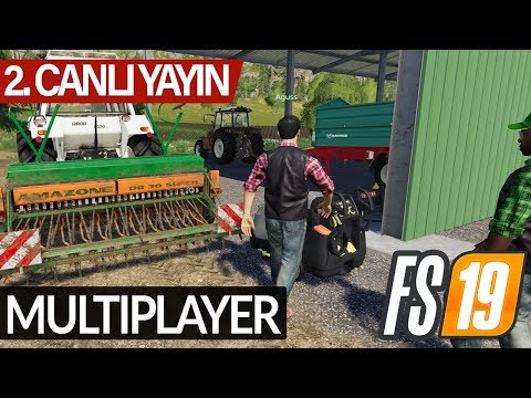 Farming Simulator 19 Multiplayer 2. Bölüm [Canlı Yayın]