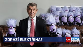 Babiš: Zlý fialový mimoň trpí bájnou lhavostí. Ohledně cen energií nechápu premiérovu drzost