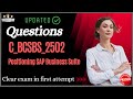 SAP C_BCSBS_2502 Certification Questions and Study Material [Latest]