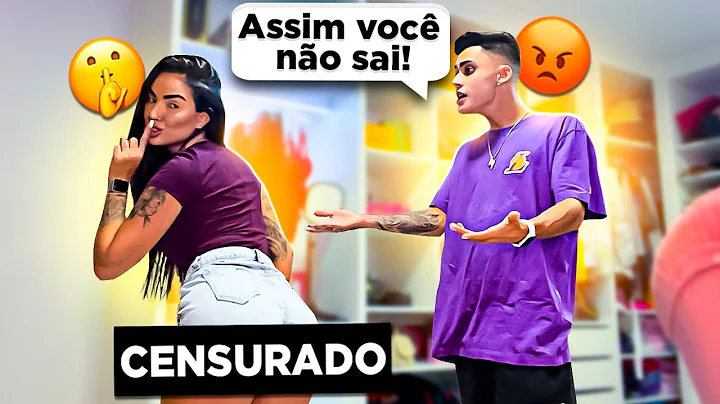 TROLLEI MEU NAMORADO SAINDO COM UM SHORT MUITO CUR...