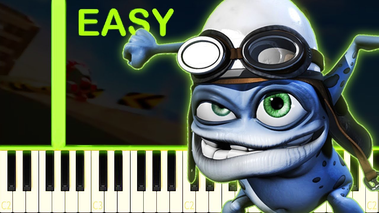 Crazy Frog Axel F EASY Piano Tutorial YouTube