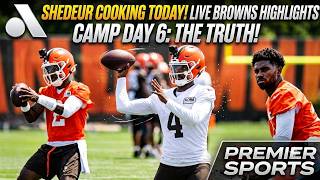 BREAKING: Shedeur Sanders OUTPERFORMS Everyone at Browns Day 6 Training Camp!