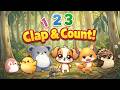 Clap And Count Song Interactive Song Kids Songs Nursery Rhymes Flixberry 