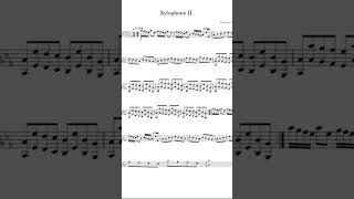 Xylophone II. Original Composition.