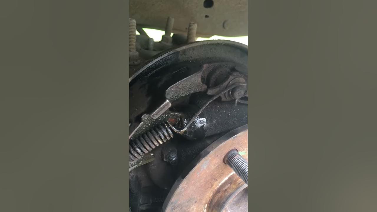 Bad brake cylinder YouTube