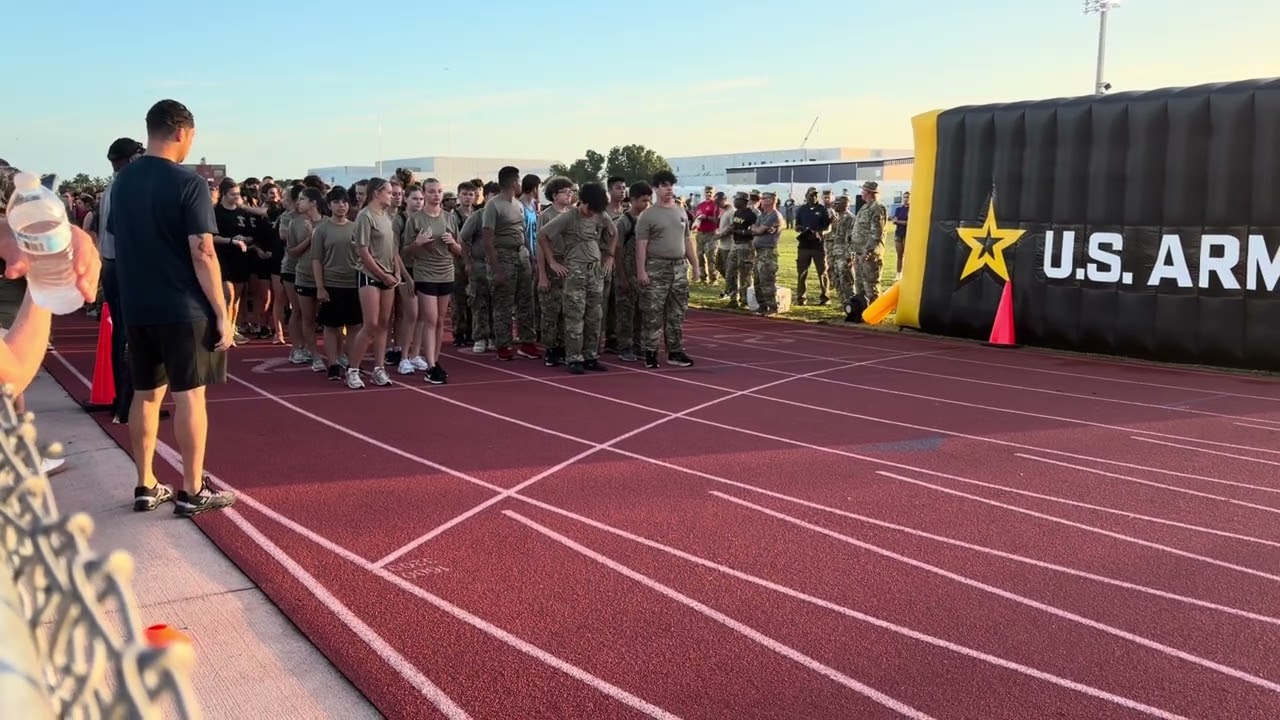 OHS Raiders 2025 team 5k start