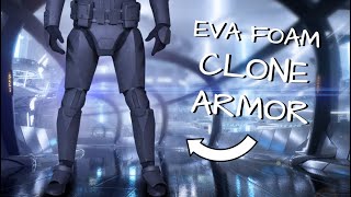 Make Your Own Foam CLONE TROOPER ARMOR | With Templates | Part 2